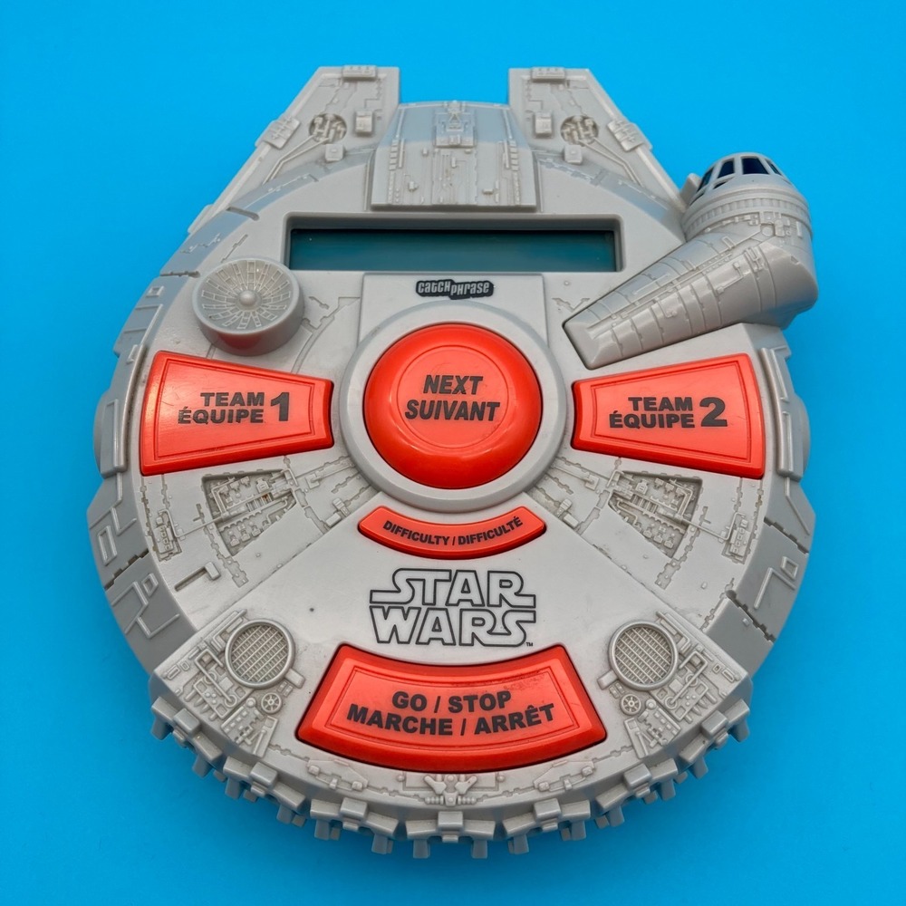 Star Wars Catch Phrase Millennium Falcon Electronic Handheld Game Hasbro